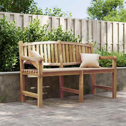 Gartenbank 149,5x60x90 cm Massivholz Teak