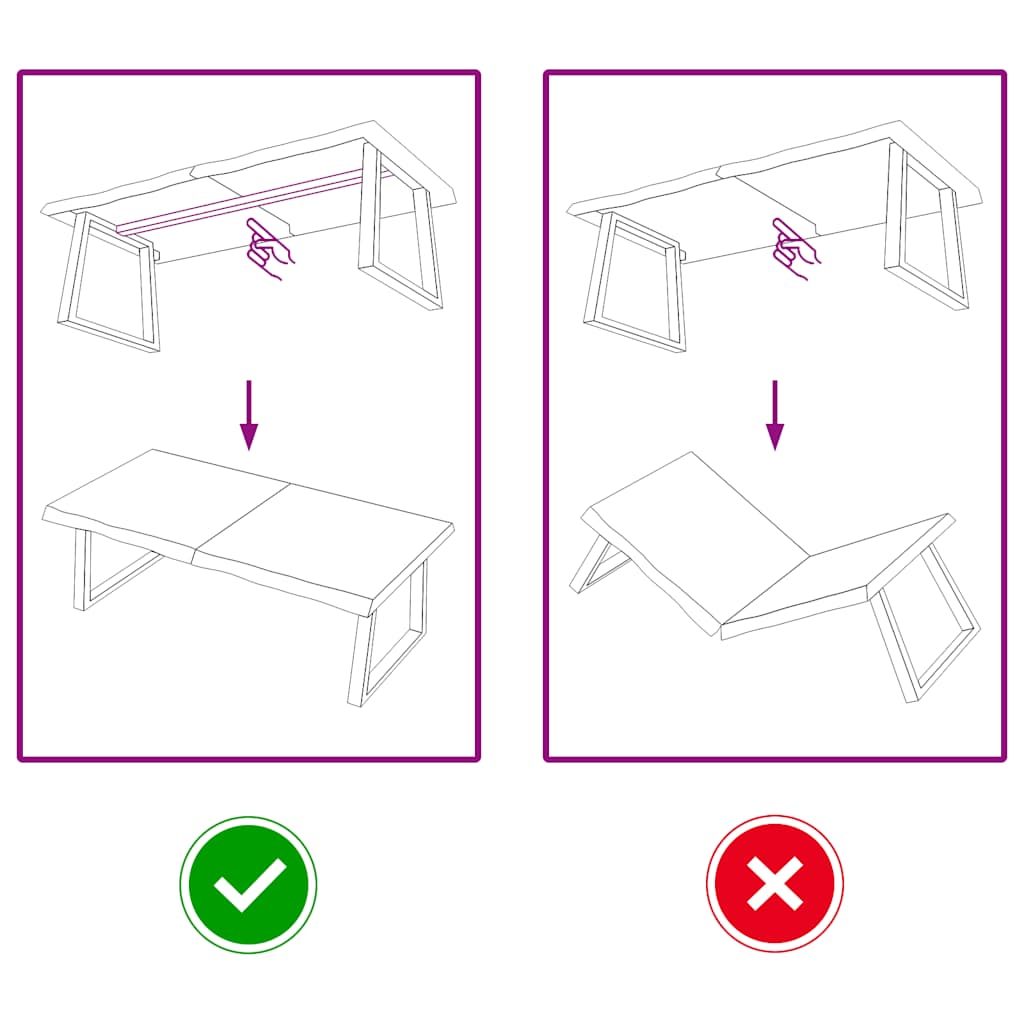 Waschtischplatte Dunkelbraun 120x50x(2-4)cm Massivholz