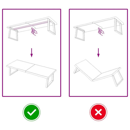 Waschtischplatte Dunkelbraun 160x60x(2-4)cm Massivholz
