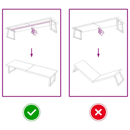 Waschtischplatte Dunkelbraun 200x60x(2-4)cm Massivholz