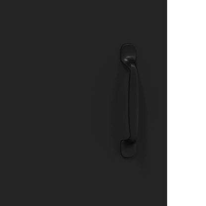 Sideboard Schwarz 69,5x34x90 cm Holzwerkstoff