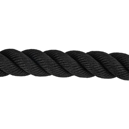 Battle Rope Schwarz 6 m 4,5 kg Polyester