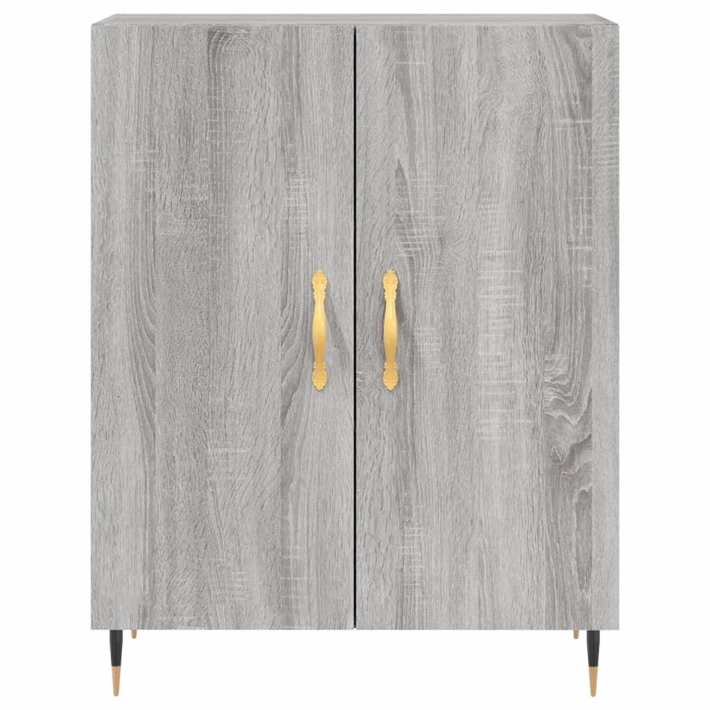 Sideboard Grau Sonoma 69,5x34x90 cm Holzwerkstoff