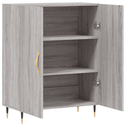 Sideboard Grau Sonoma 69,5x34x90 cm Holzwerkstoff