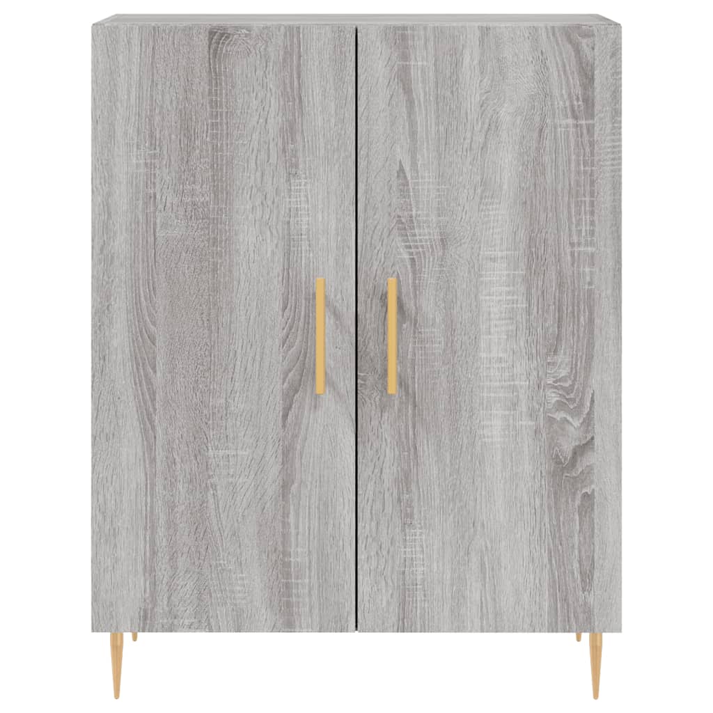 Sideboard Grau Sonoma 69,5x34x90 cm Holzwerkstoff