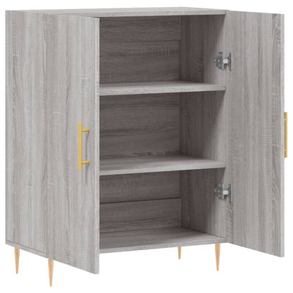 Sideboard Grau Sonoma 69,5x34x90 cm Holzwerkstoff