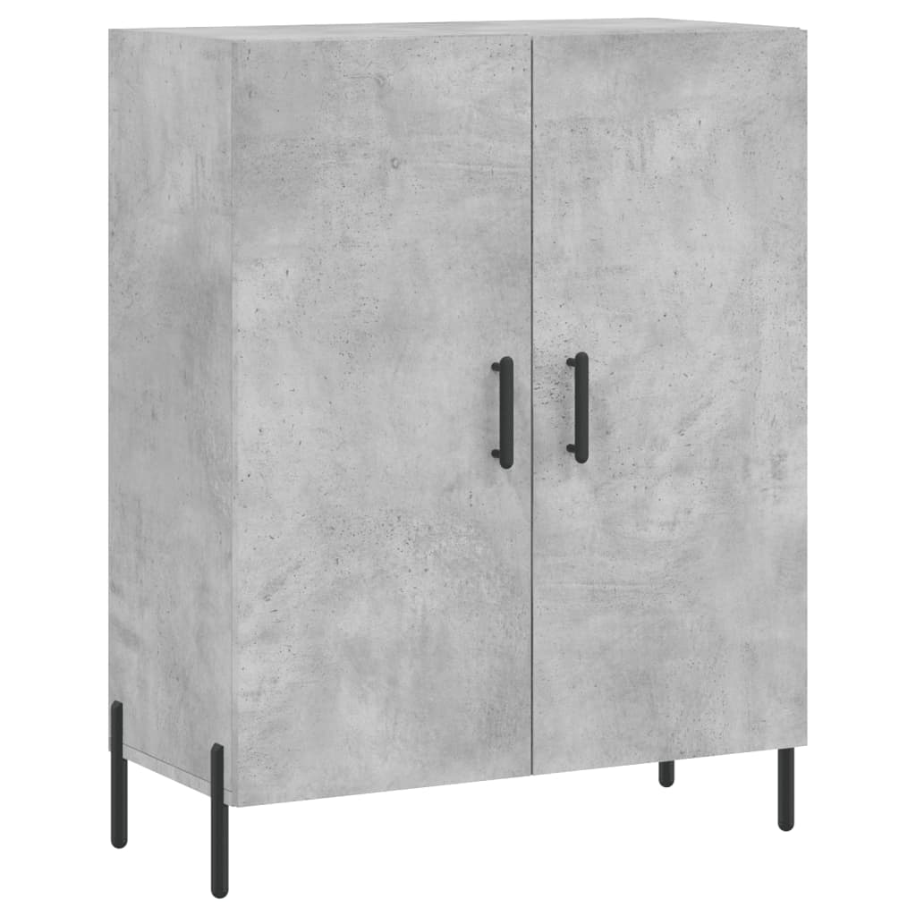 Sideboard Betongrau 69,5x34x90 cm Holzwerkstoff