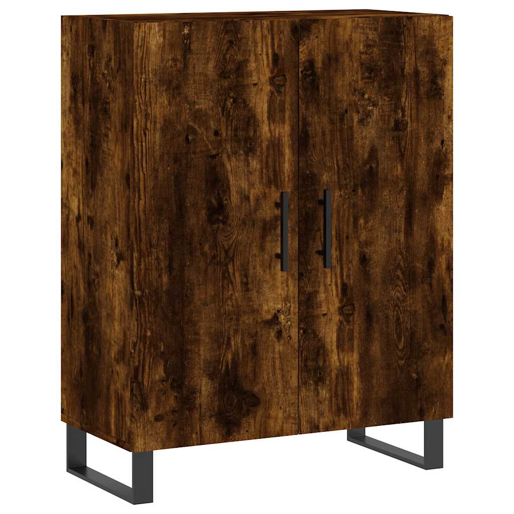 Sideboard Räuchereiche 69,5x34x90 cm Holzwerkstoff
