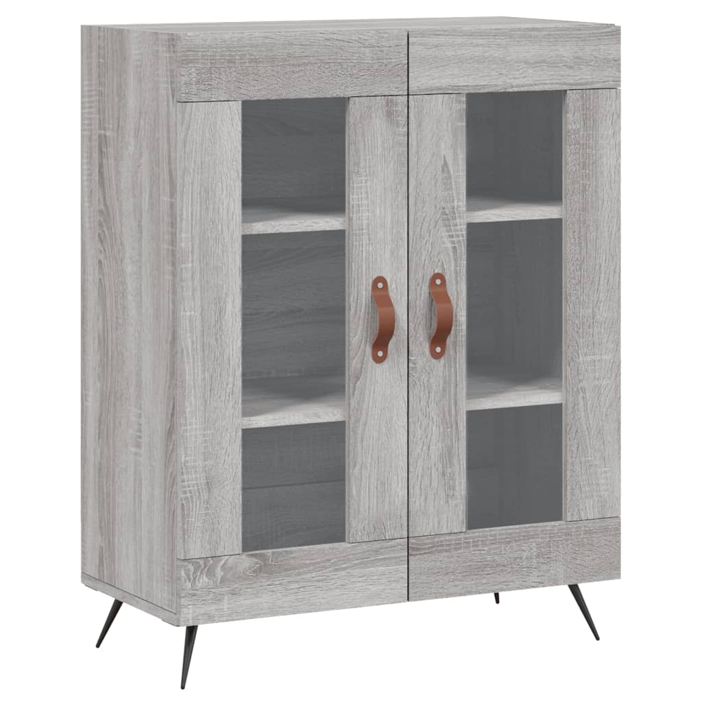 Sideboard Grau Sonoma 69,5x34x90 cm Holzwerkstoff