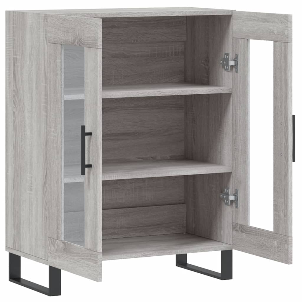 Sideboard Grau Sonoma 69,5x34x90 cm Holzwerkstoff