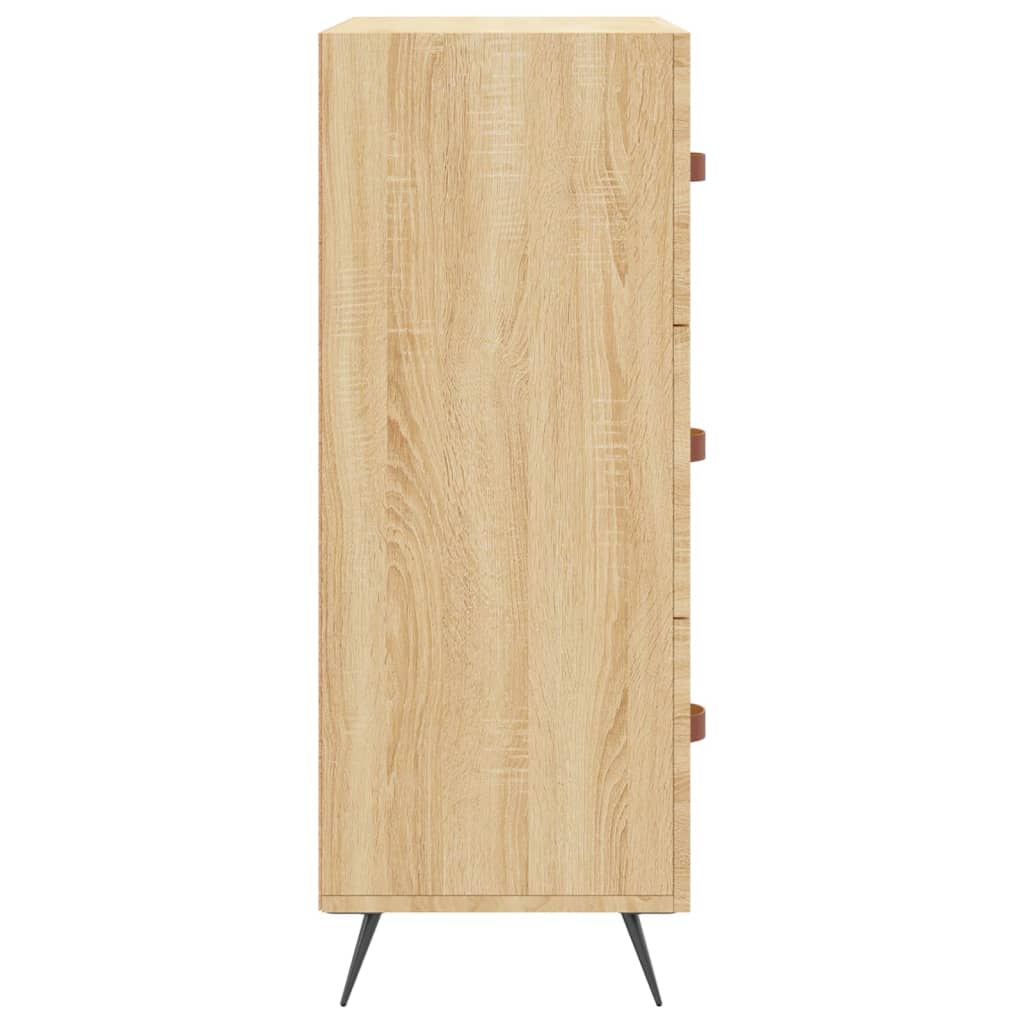 Kommode Sonoma-Eiche 69,5x34x90 cm Holzwerkstoff