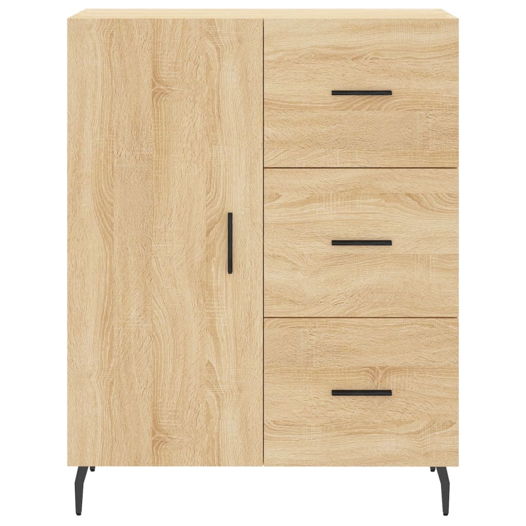 Sideboard Sonoma-Eiche 69,5x34x90 cm Holzwerkstoff