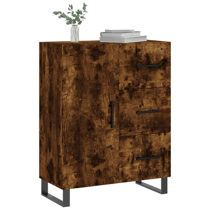 Sideboard Räuchereiche 69,5x34x90 cm Holzwerkstoff