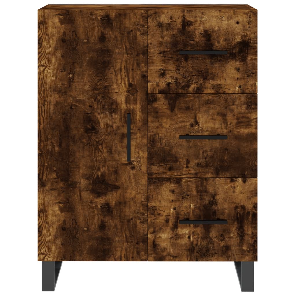 Sideboard Räuchereiche 69,5x34x90 cm Holzwerkstoff