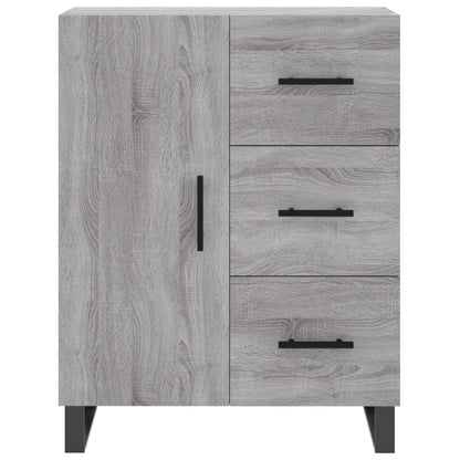 Sideboard Grau Sonoma 69,5x34x90 cm Holzwerkstoff
