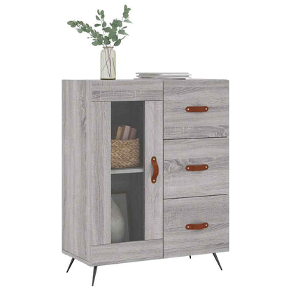 Sideboard Grau Sonoma 69,5x34x90 cm Holzwerkstoff