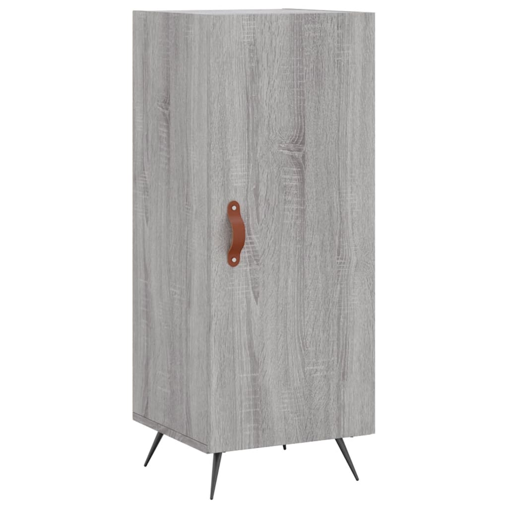 Sideboard Grau Sonoma 34,5x34x90 cm Holzwerkstoff
