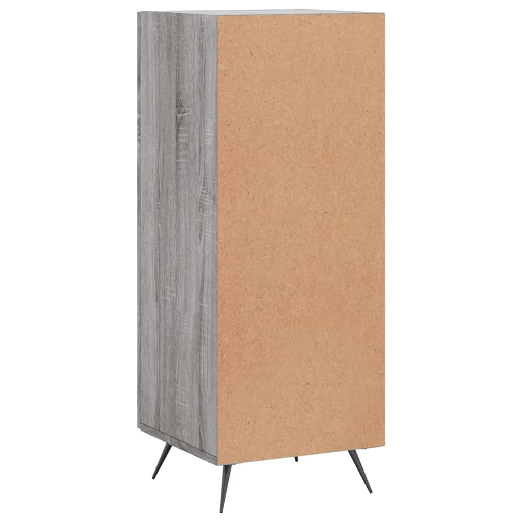 Sideboard Grau Sonoma 34,5x34x90 cm Holzwerkstoff