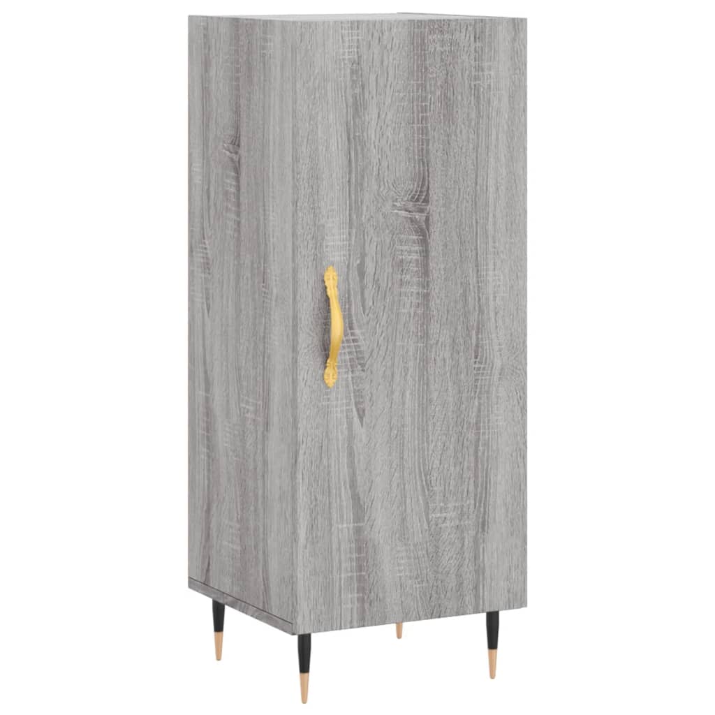 Sideboard Grau Sonoma 34,5x34x90 cm Holzwerkstoff