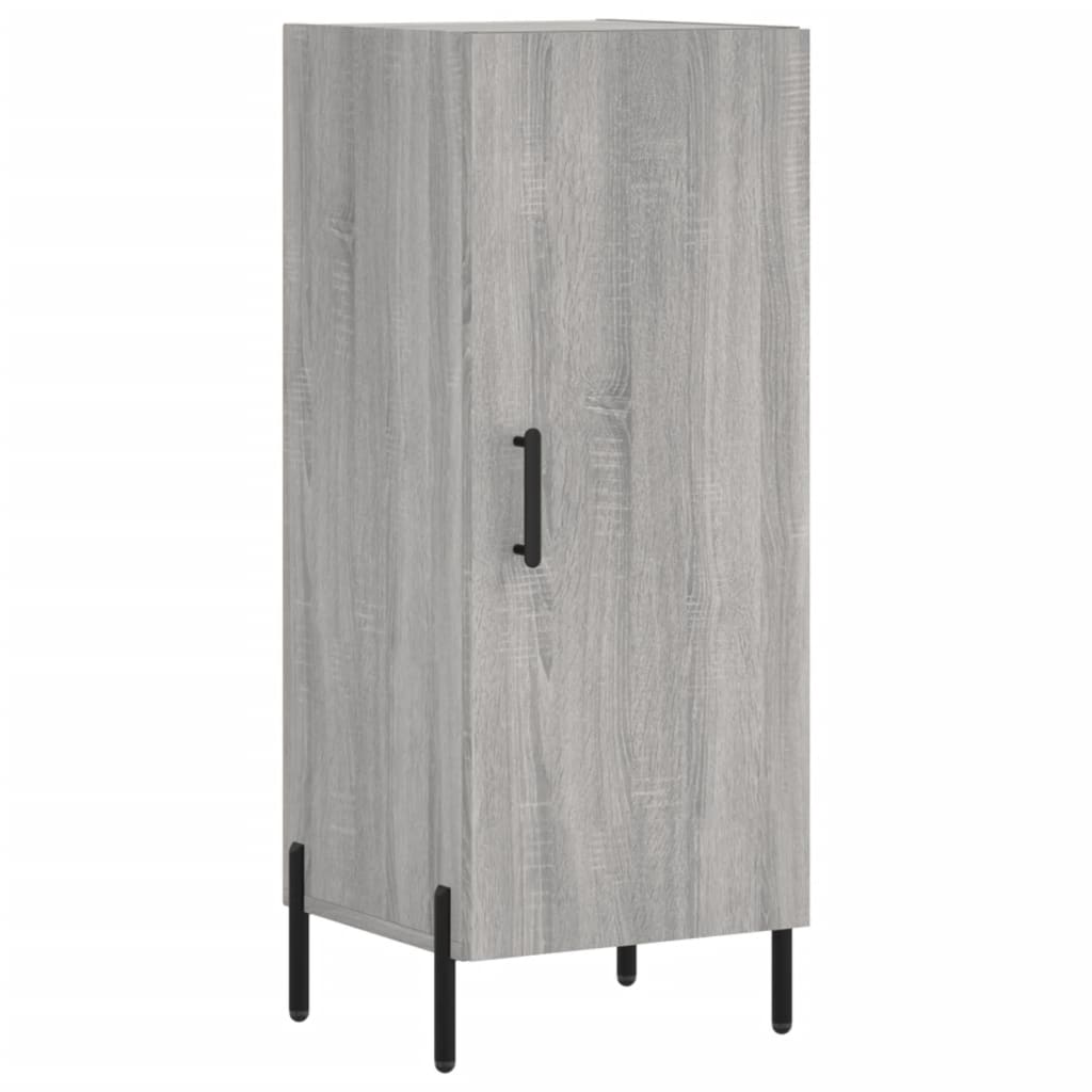 Sideboard Grau Sonoma 34,5x34x90 cm Holzwerkstoff