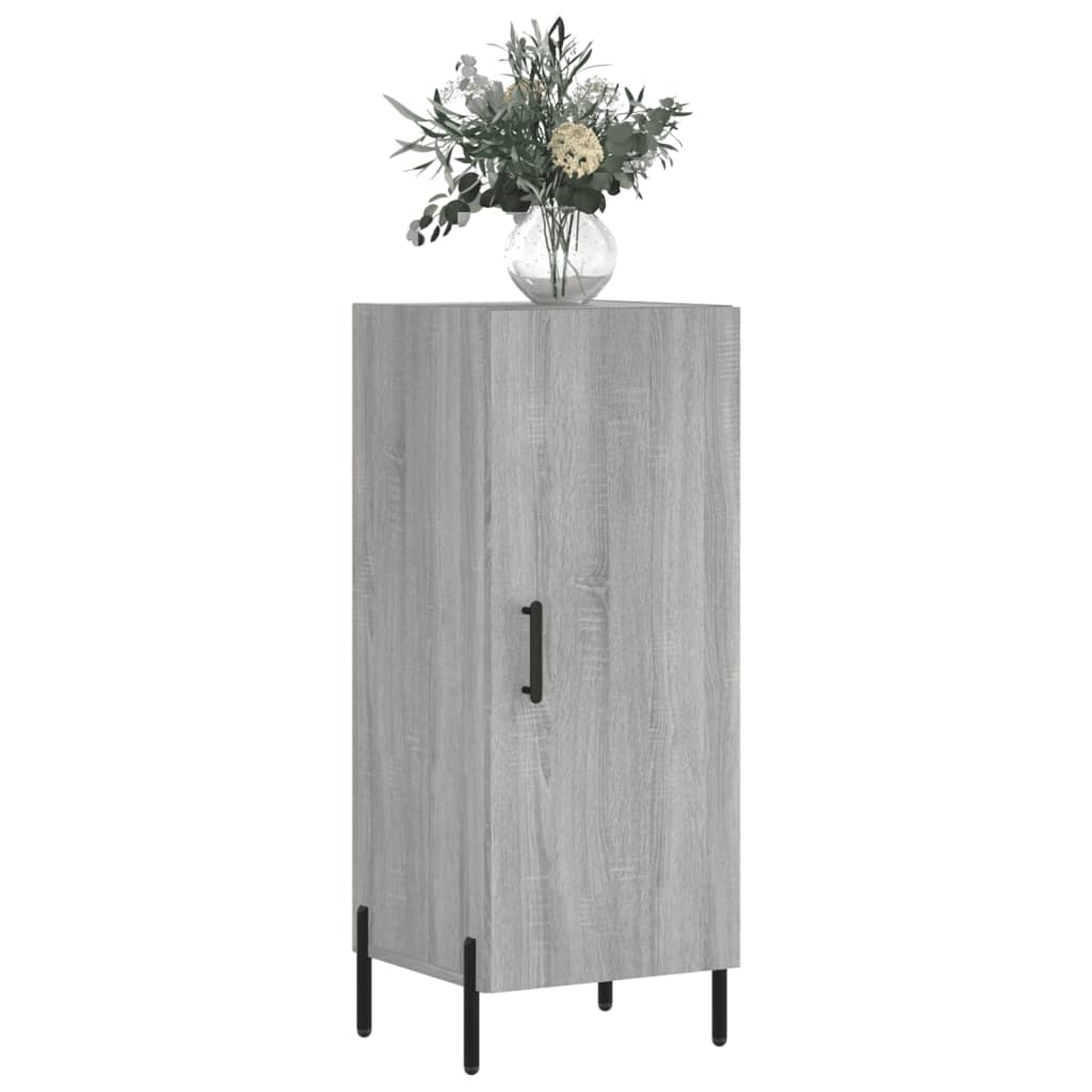 Sideboard Grau Sonoma 34,5x34x90 cm Holzwerkstoff
