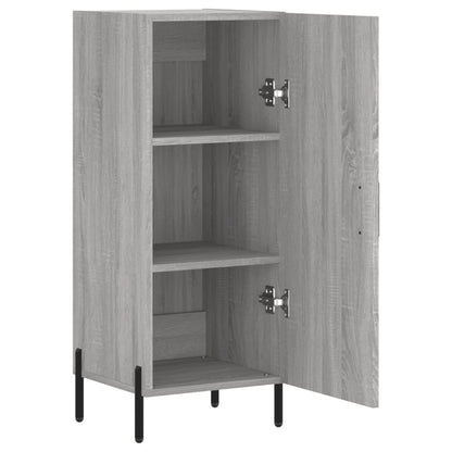Sideboard Grau Sonoma 34,5x34x90 cm Holzwerkstoff