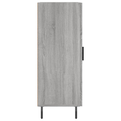 Sideboard Grau Sonoma 34,5x34x90 cm Holzwerkstoff