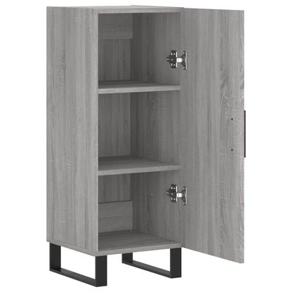 Sideboard Grau Sonoma 34,5x34x90 cm Holzwerkstoff