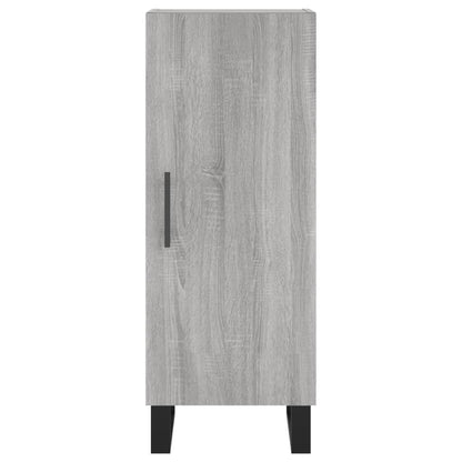 Sideboard Grau Sonoma 34,5x34x90 cm Holzwerkstoff