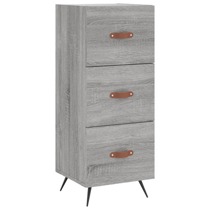 Sideboard Grau Sonoma 34,5x34x90 cm Holzwerkstoff