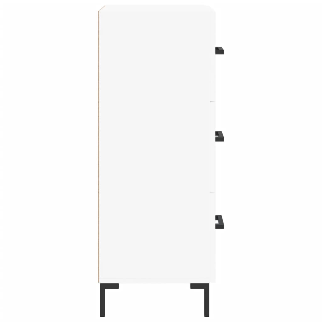 Sideboard Weiß 34,5x34x90 cm Holzwerkstoff
