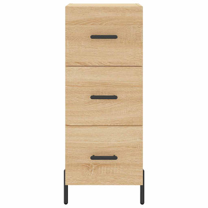 Sideboard Sonoma-Eiche 34,5x34x90 cm Holzwerkstoff