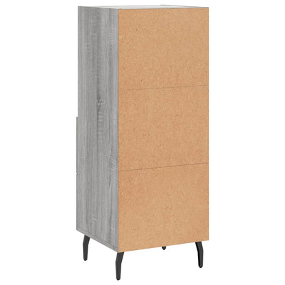 Sideboard Grau Sonoma 34,5x34x90 cm Holzwerkstoff