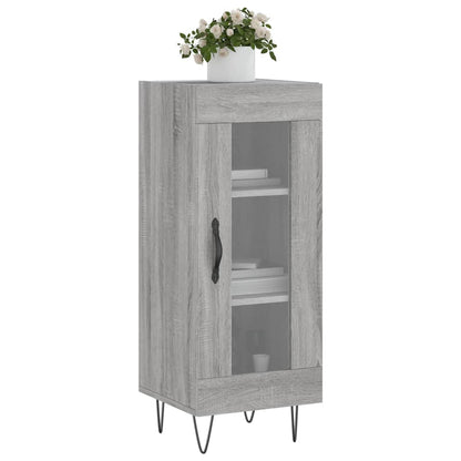 Sideboard Grau Sonoma 34,5x34x90 cm Holzwerkstoff