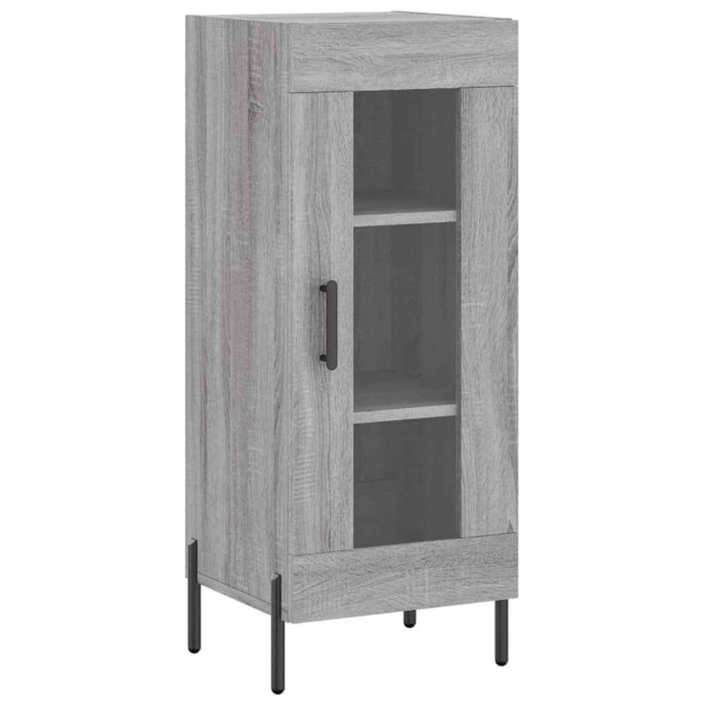 Sideboard Grau Sonoma 34,5x34x90 cm Holzwerkstoff