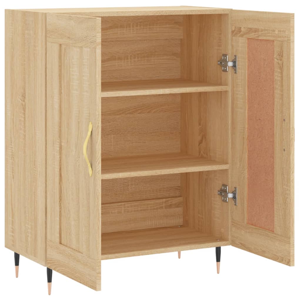 Sideboard Sonoma-Eiche 69,5x34x90 cm Holzwerkstoff