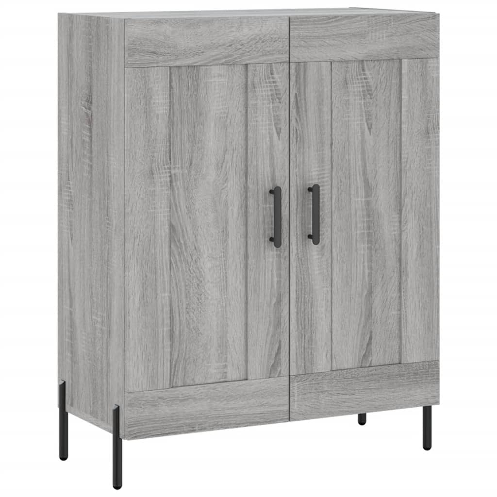 Sideboard Grau Sonoma 69,5x34x90 cm Holzwerkstoff