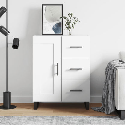 Sideboard Weiß 69,5x34x90 cm Holzwerkstoff