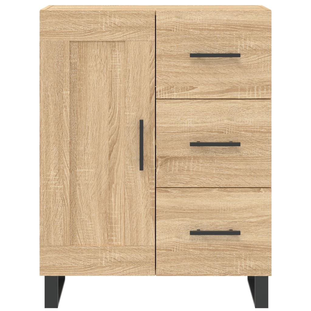 Sideboard Sonoma-Eiche 69,5x34x90 cm Holzwerkstoff