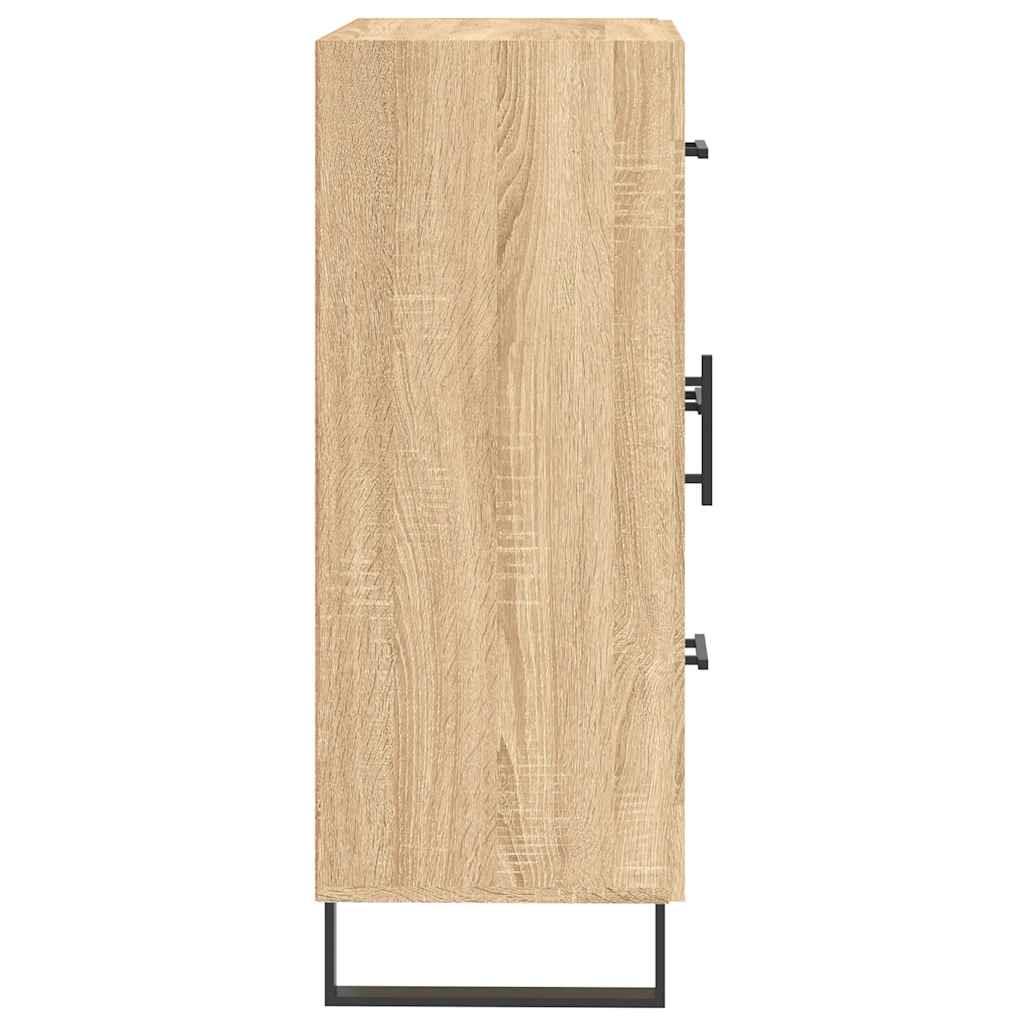 Sideboard Sonoma-Eiche 69,5x34x90 cm Holzwerkstoff