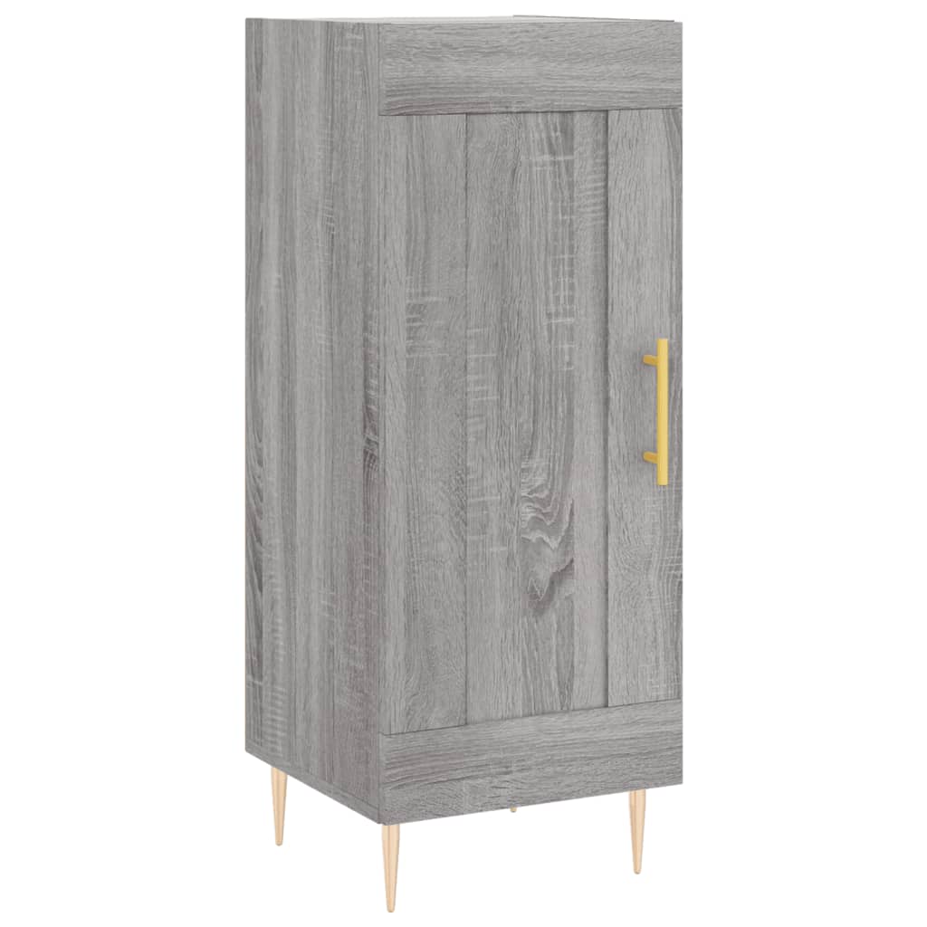 Sideboard Grau Sonoma 34,5x34x90 cm Holzwerkstoff