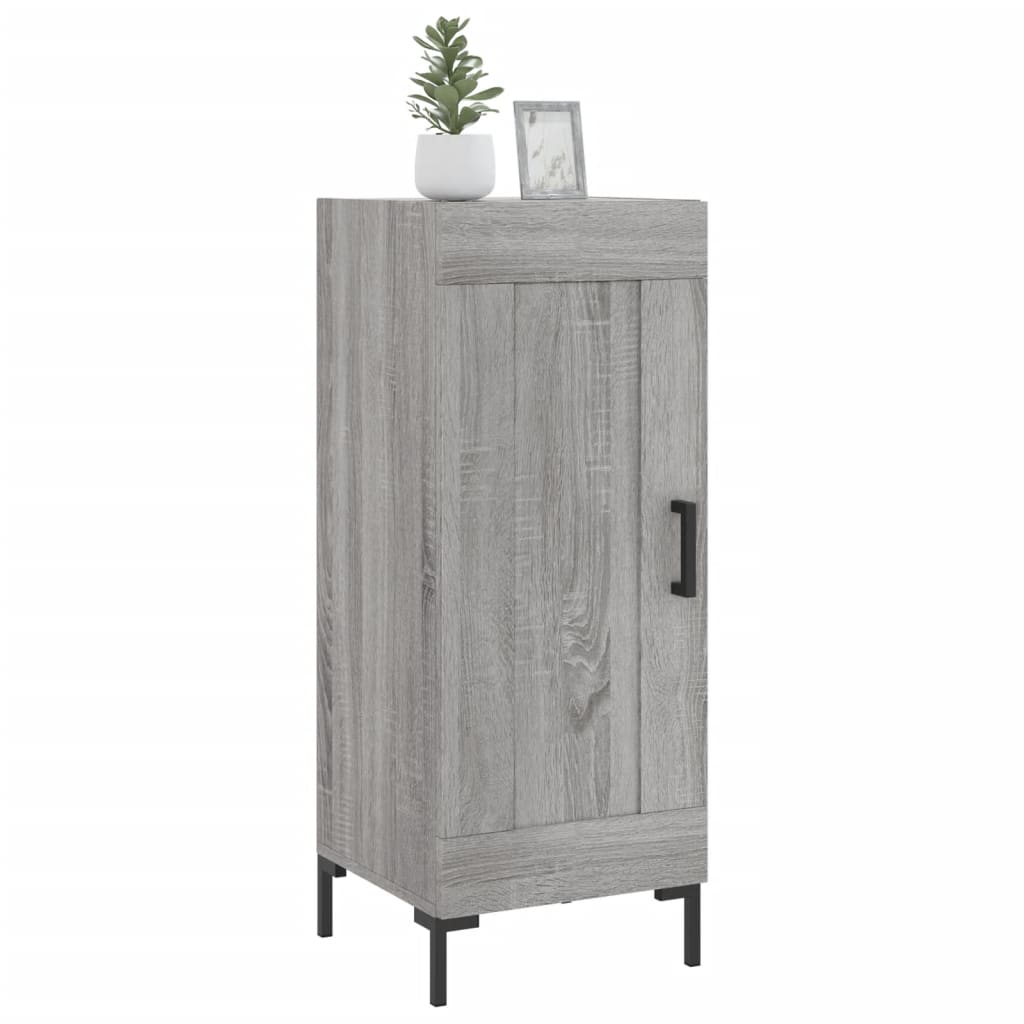 Sideboard Grau Sonoma 34,5x34x90 cm Holzwerkstoff