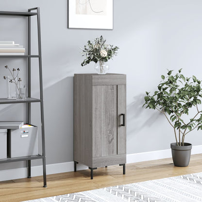 Sideboard Grau Sonoma 34,5x34x90 cm Holzwerkstoff