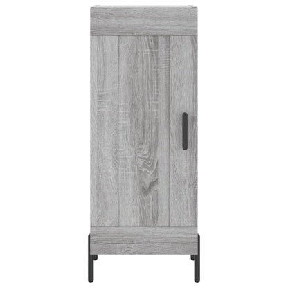 Sideboard Grau Sonoma 34,5x34x90 cm Holzwerkstoff