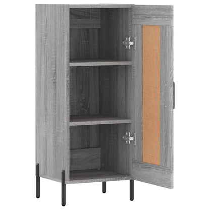 Sideboard Grau Sonoma 34,5x34x90 cm Holzwerkstoff