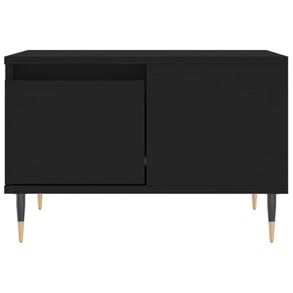 Couchtisch Schwarz 55x55x36,5 cm Holzwerkstoff