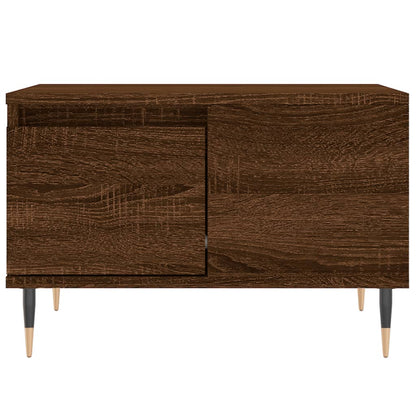 Couchtisch Braun Eichen-Optik 55x55x36,5 cm Holzwerkstoff