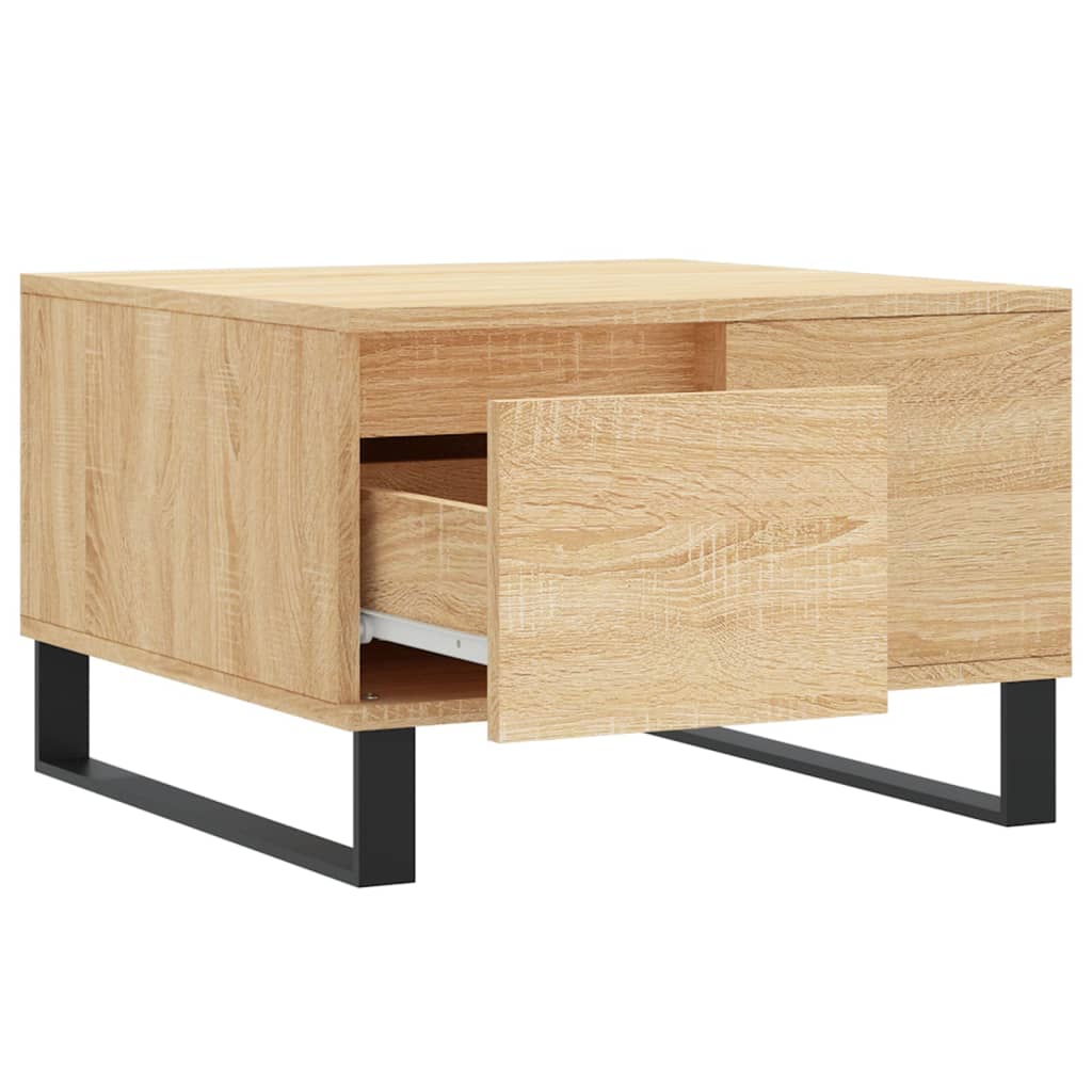 Couchtisch Sonoma-Eiche 55x55x36,5 cm Holzwerkstoff