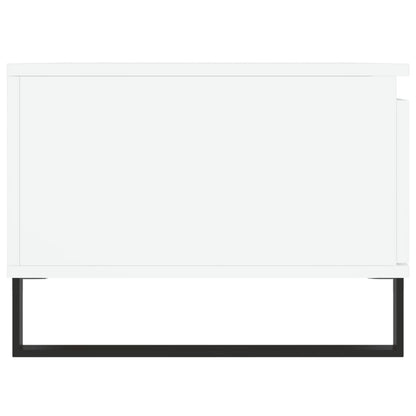 Couchtisch Weiß 90x50x36,5 cm Holzwerkstoff