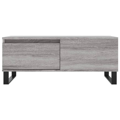 Couchtisch Grau Sonoma 90x50x36,5 cm Holzwerkstoff